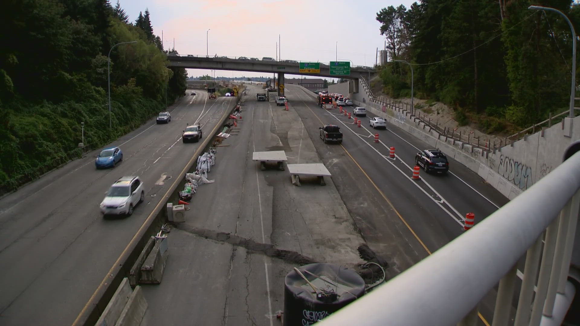 There are a series of weekend closures and lane reductions that could lead to delays heading in and out of Seattle.