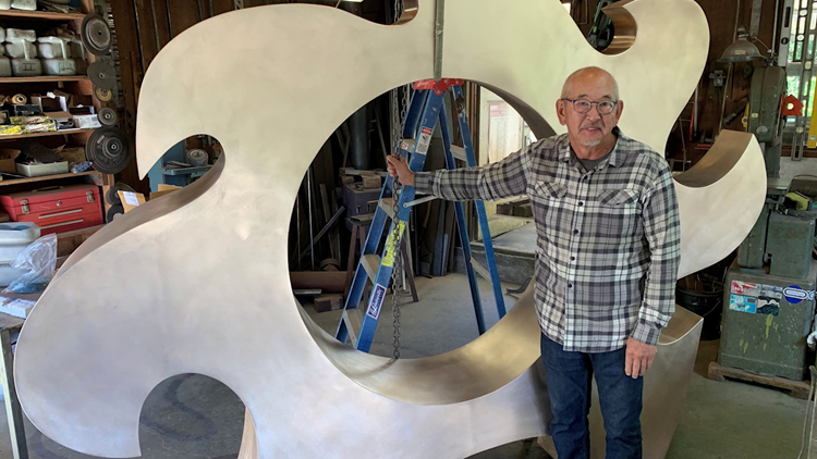 Seattle artist Gerard Tsutakawa celebrates 40 years of sculpting