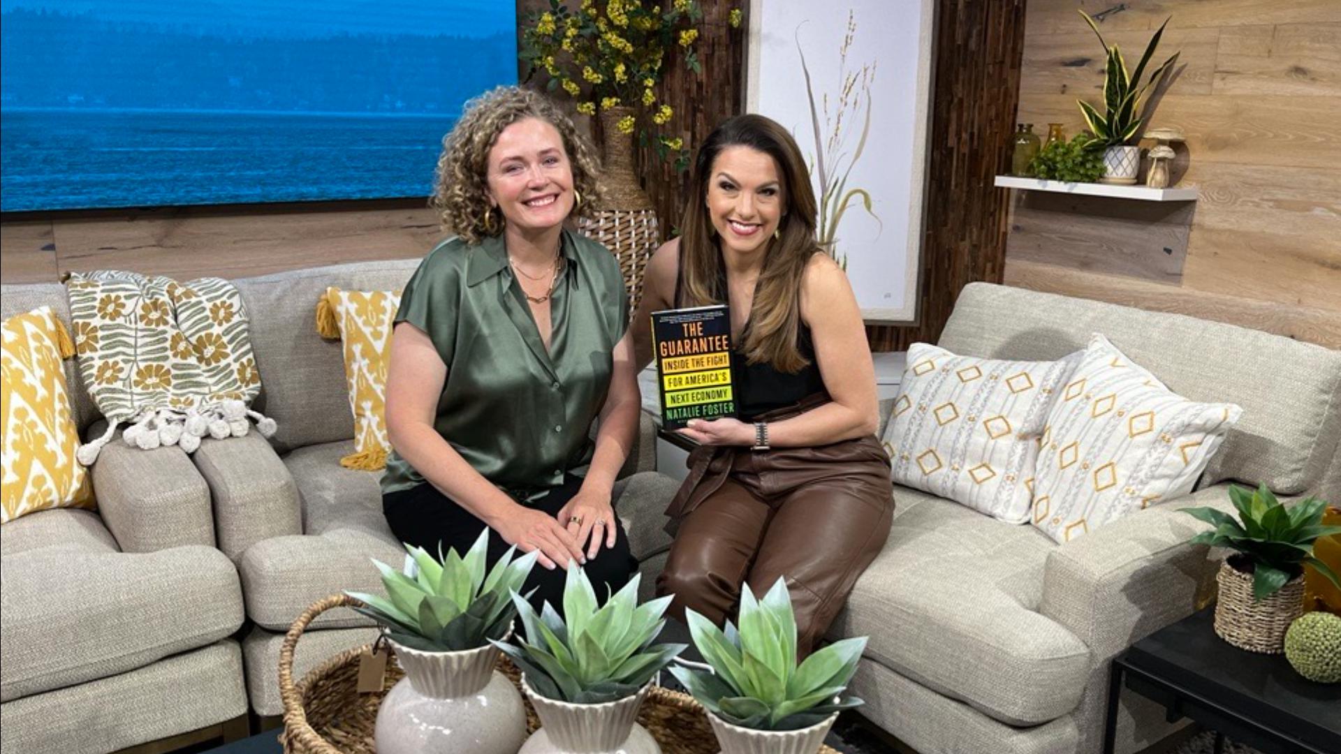 Author of "Guarantee," Natalie Foster is at Town Hall Seattle May 15th.  #newdaynw