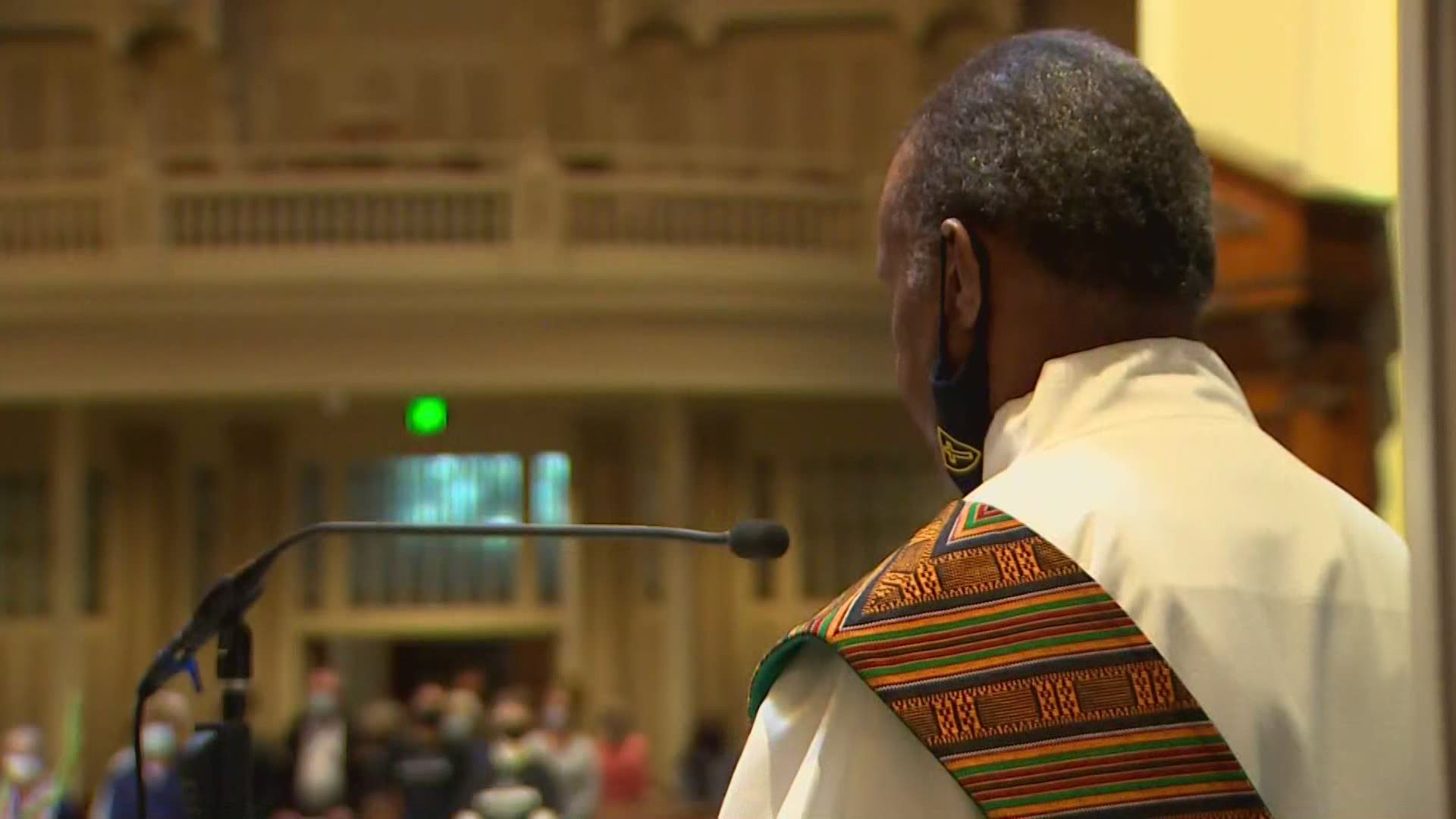 One year after George Floyd’s murder, religious leaders in Seattle came together to pledge solidarity in the fight against racism.