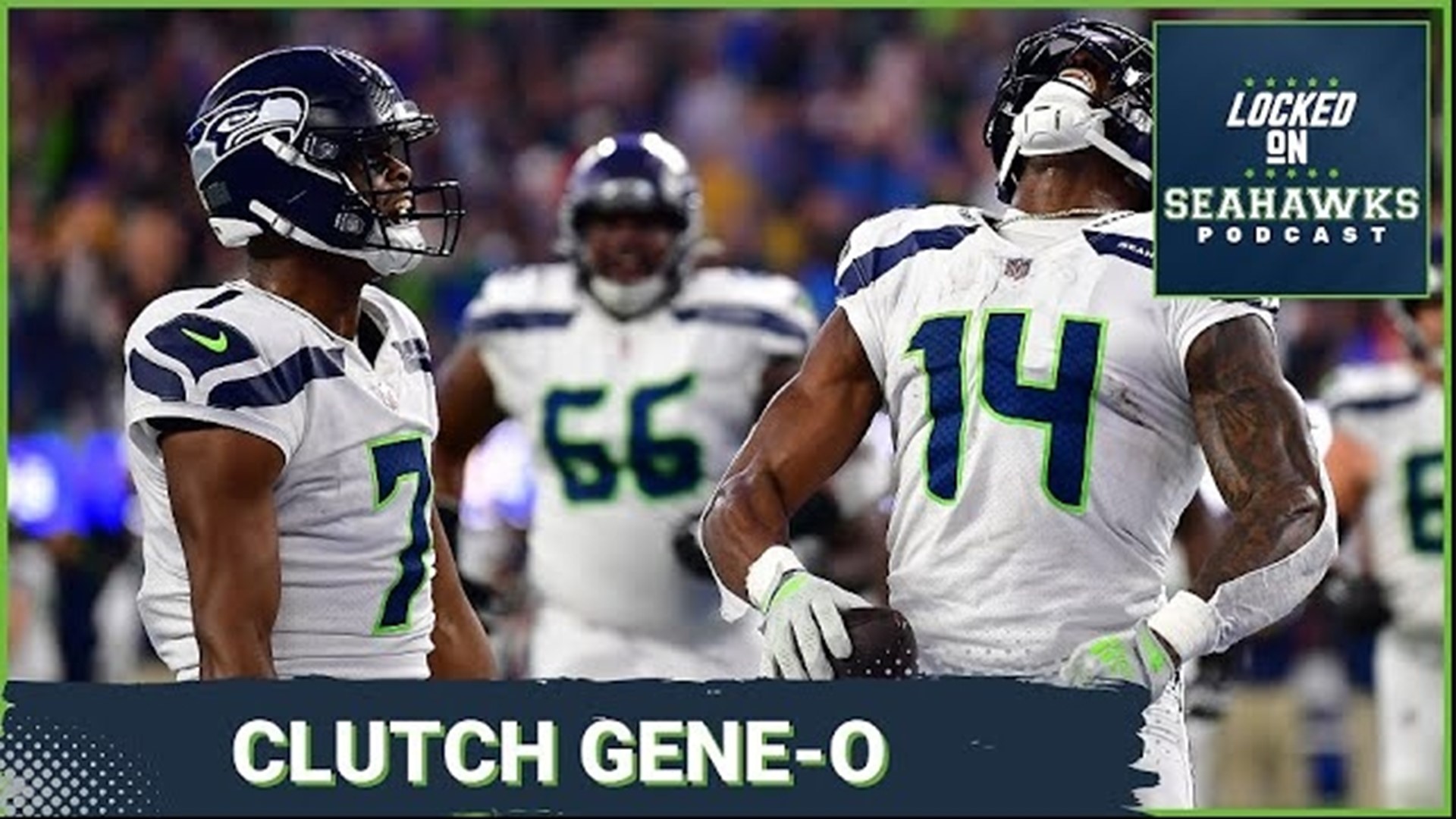 hough the Rams didn't lay down and put up a fight for four quarters, Geno Smith turned in his signature moment in a story book season to help the Seahawks.