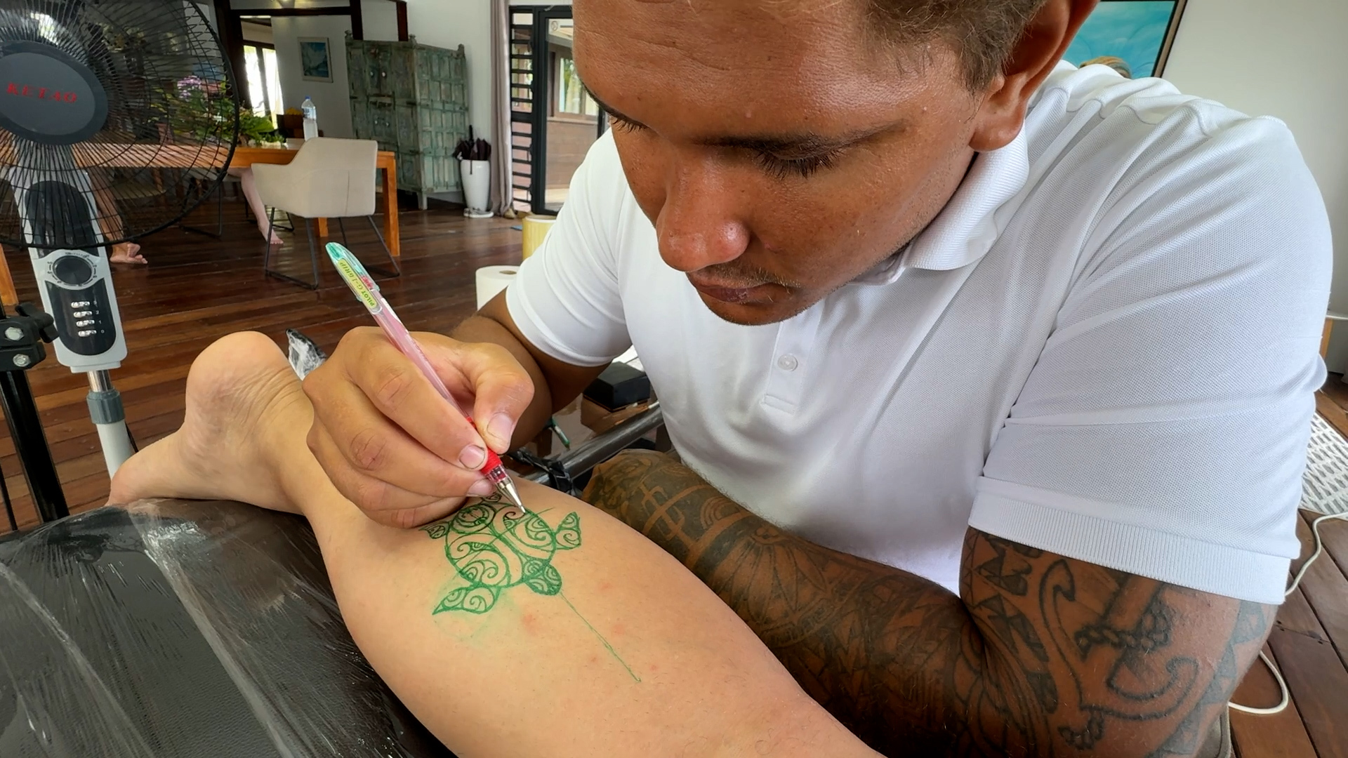 Exploring the cultural history of traditional Polynesian tattooing. Sponsored by Air Tahiti Nui.