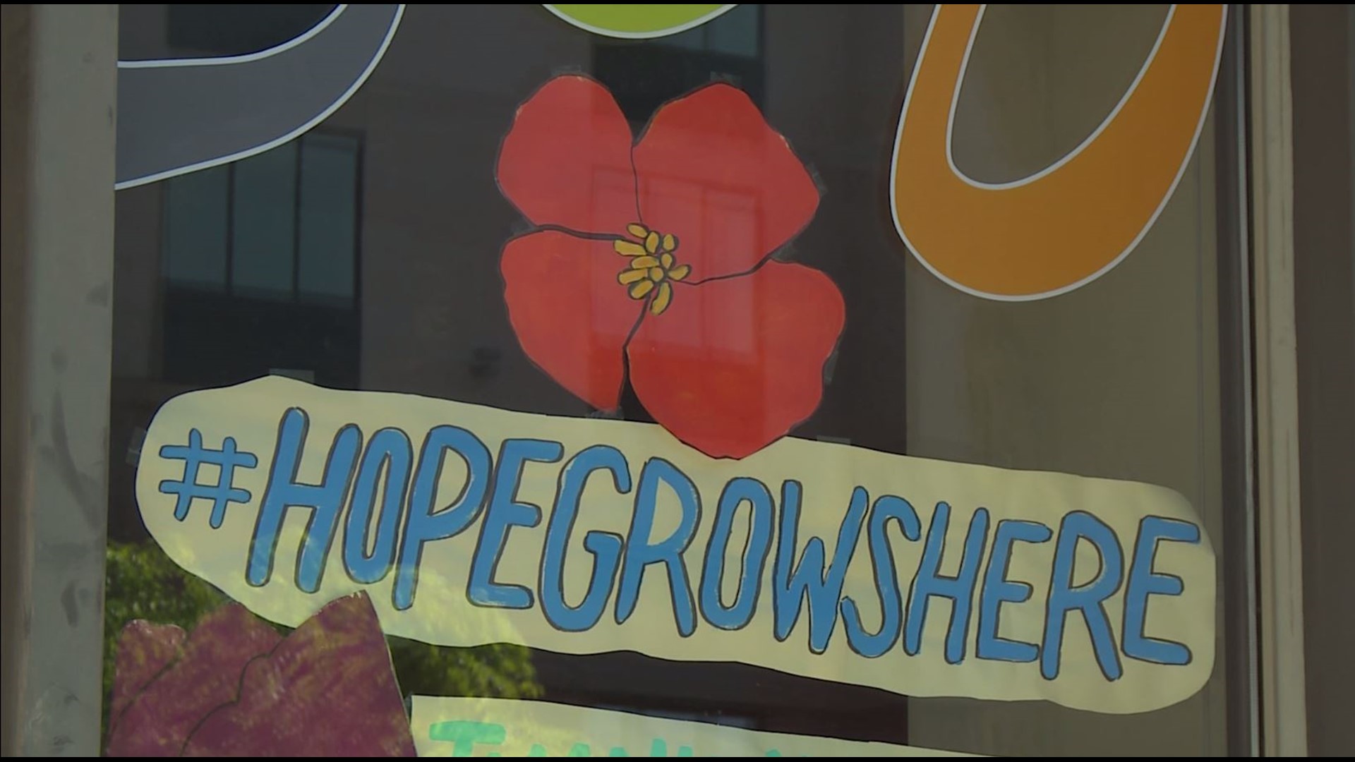 "Hope Grows Here" is a colorful campaign to promote emotional and mental health