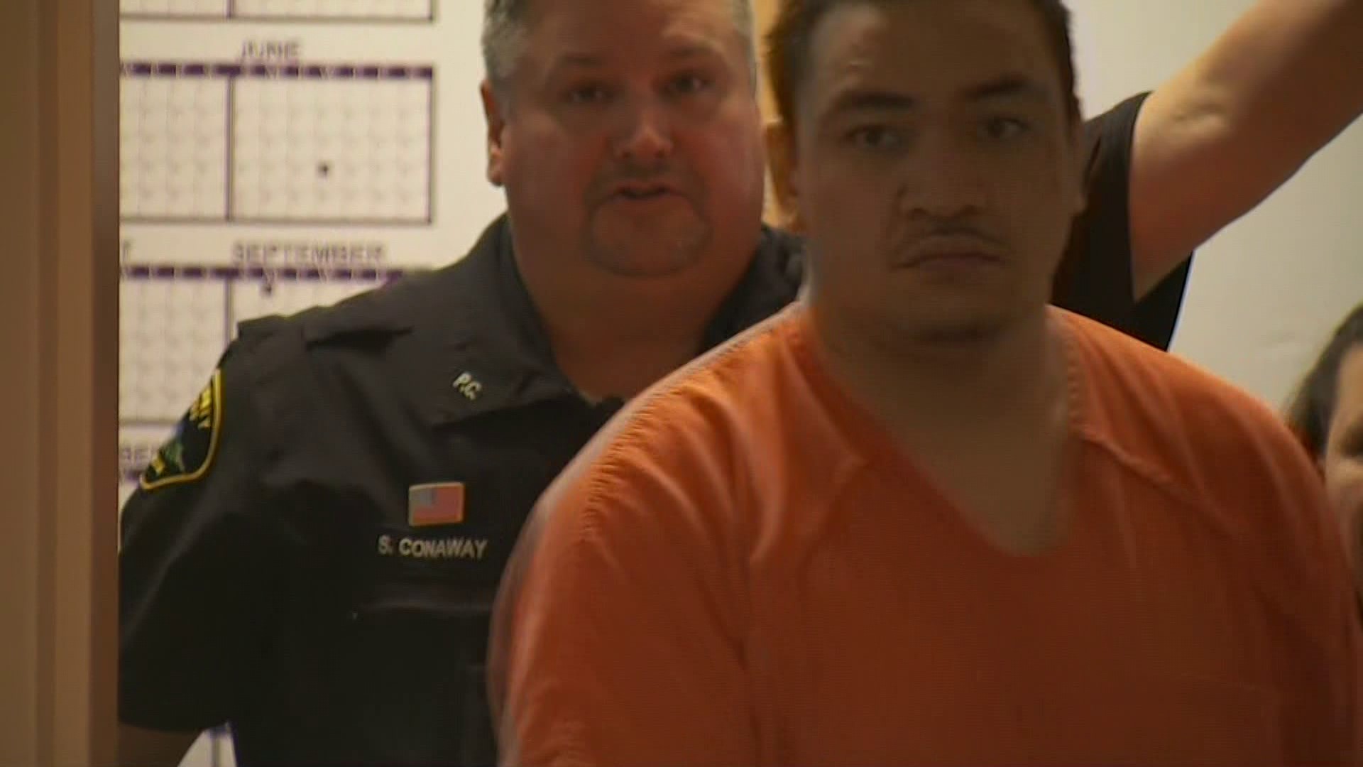 At the arraignment, the victim's mother said the suspect is a "danger to all the community."