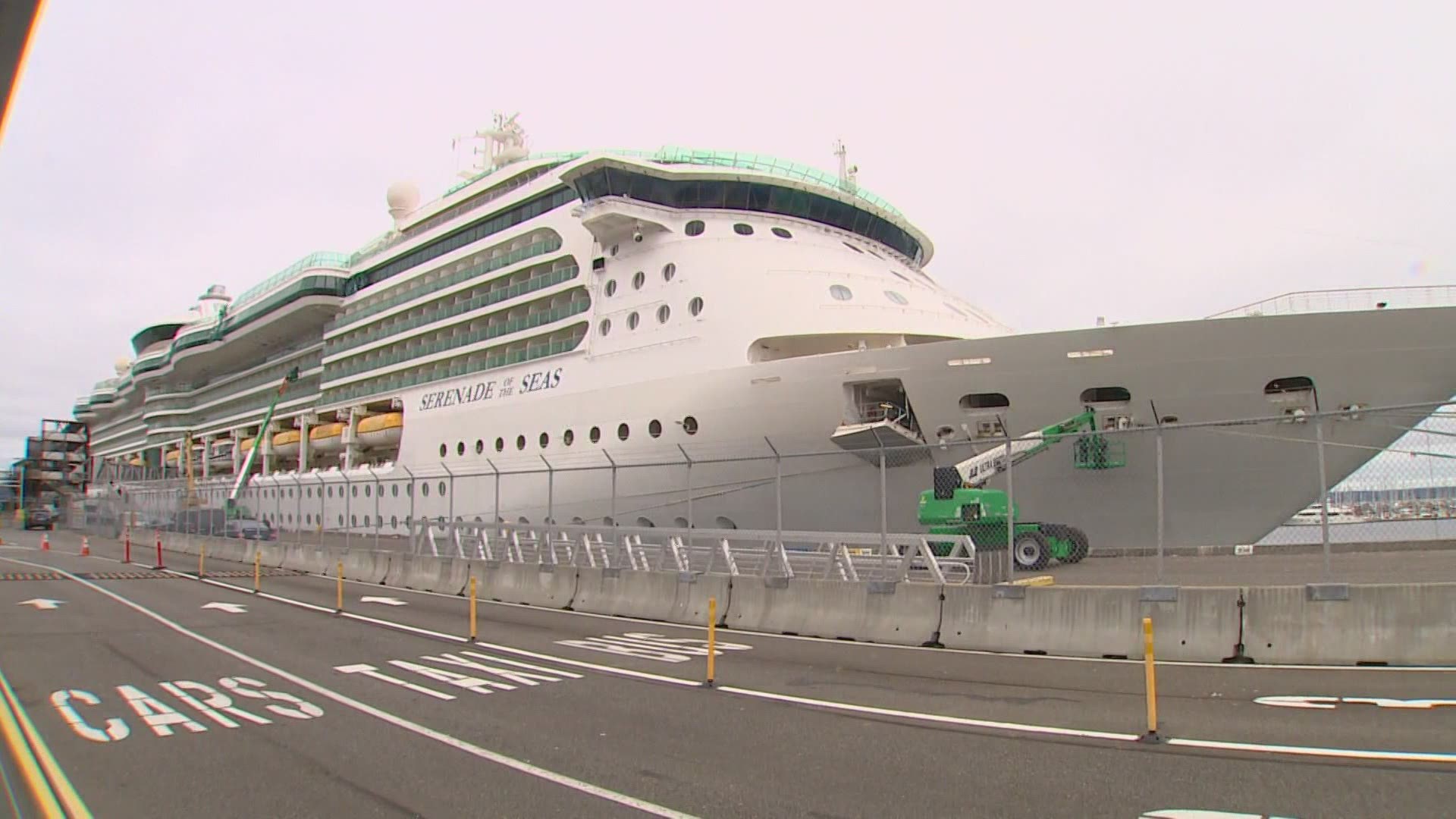 Royal Caribbean’s Serenade of the Seas is set to be the first cruise ship to set sail from Seattle since the start of the pandemic.