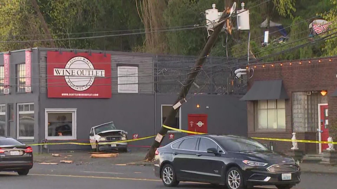 Man Dies After Crashing Into Utility Pole In Seattle's Uptown ...