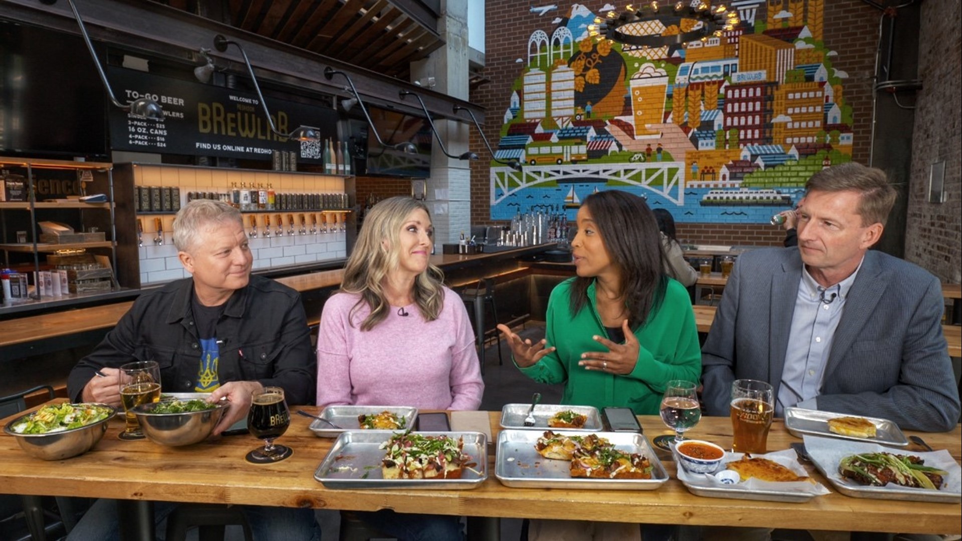 Pizza and beer pair perfectly at Redhook Brewlab and Kobo Pizza on Capitol Hill