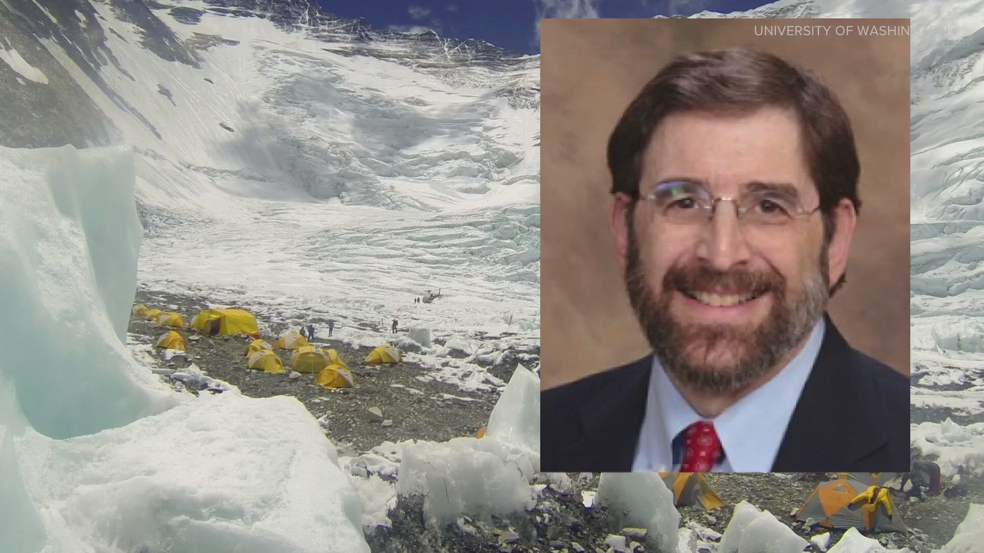A Seattle doctor died while climbing Mount Everest, the U.S. Embassy confirmed to NBC News on Tuesday.