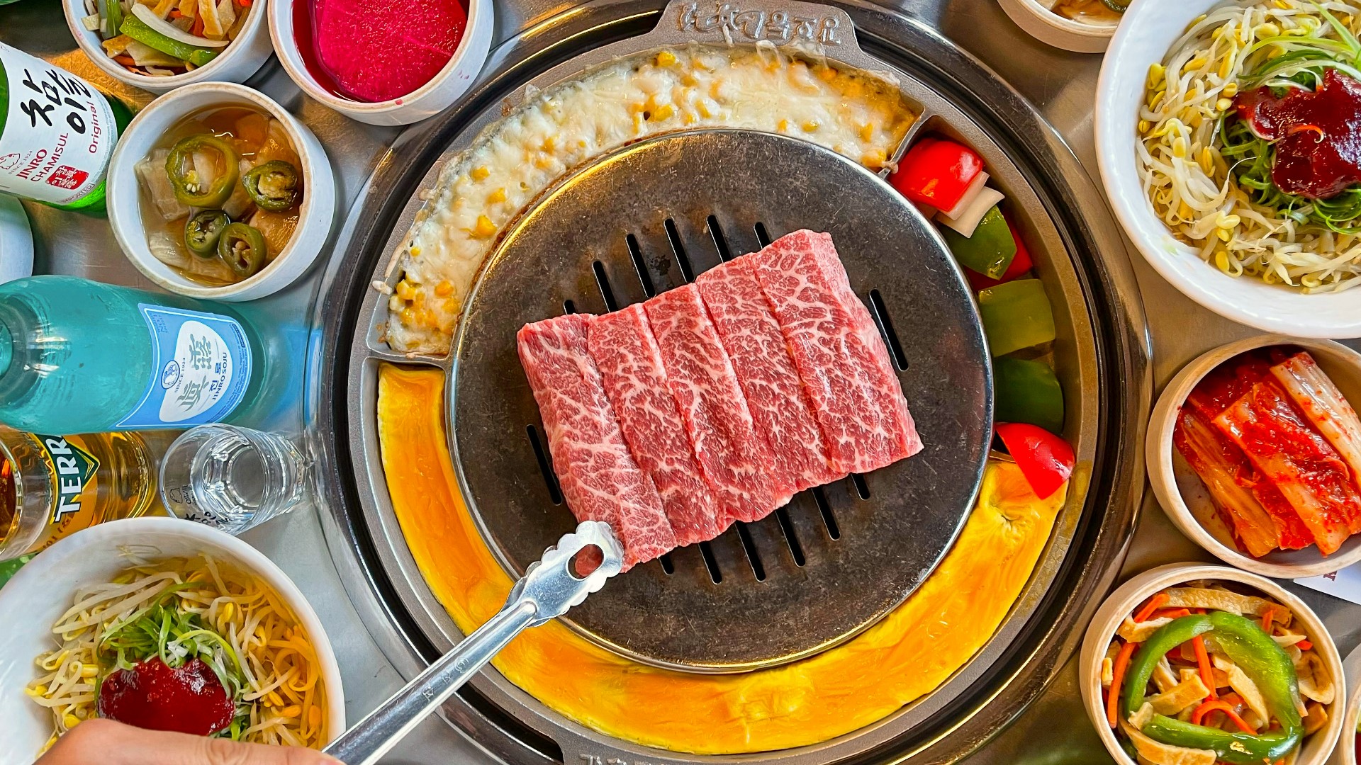 New korean bbq sale