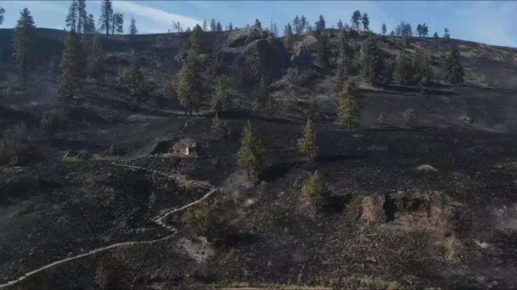 Suspect in Chelan Hills Fire arrested, facing multiple charges, says Douglas County sheriff