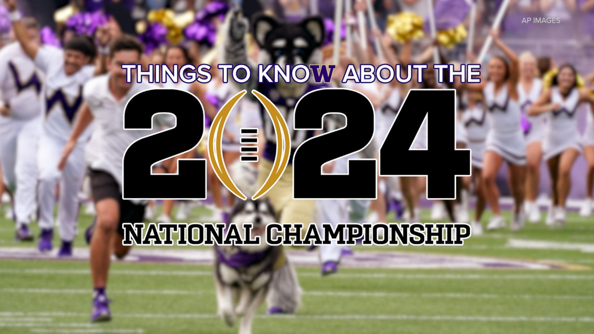 Things to know about the 2024 College Football Championship