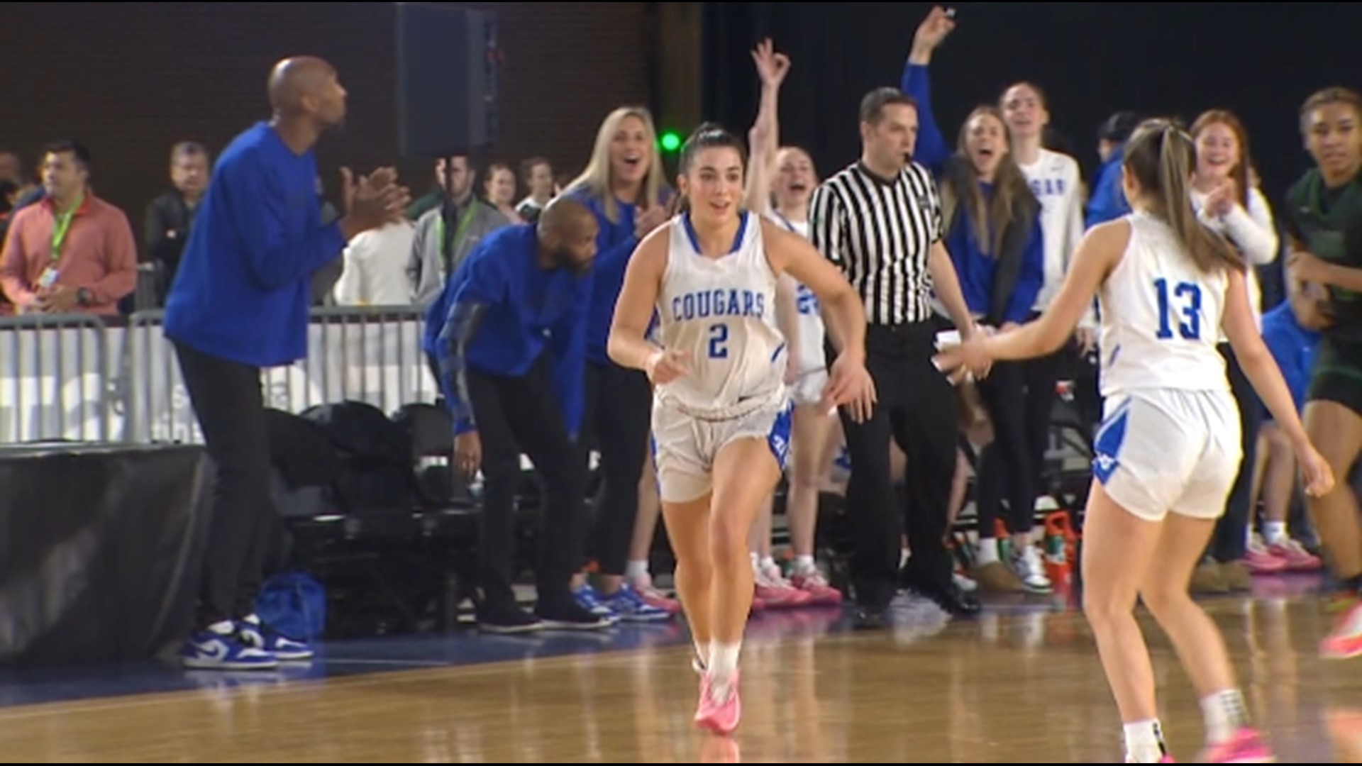 Highlights of the Bothell girls 55-46 win over Emerald Ridge in the 4A State Round of 12