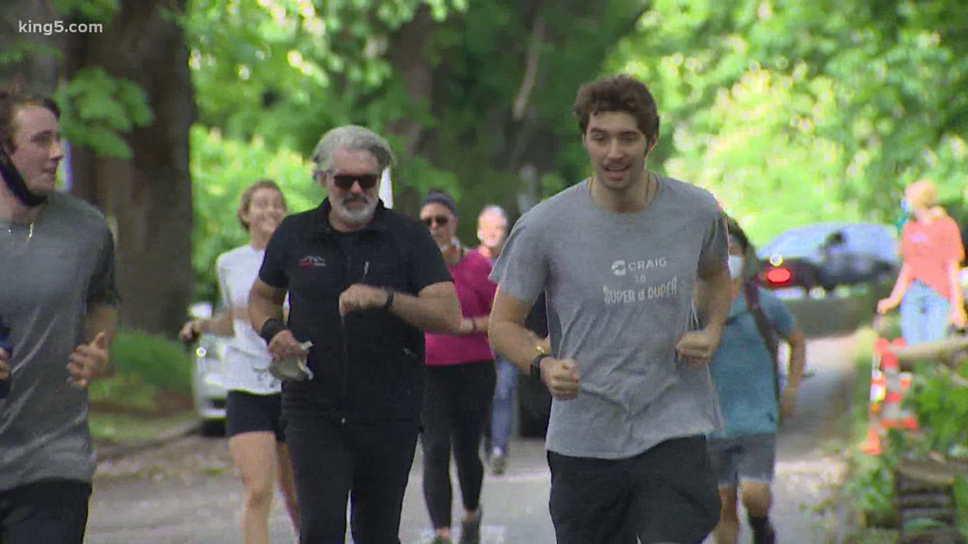 Doctors said Aidan Ryker Schellings might not walk again after a skateboard crash at Green Lake. One year after his accident, he ran a mile to celebrate his recovery