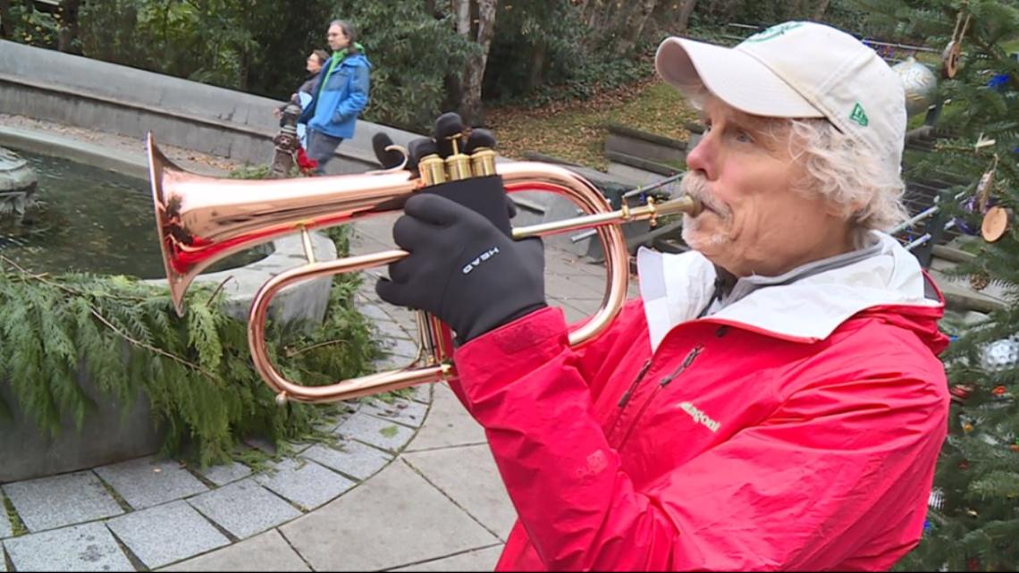 Port Townsend musician Flugelhorn Phil keeps the music alive