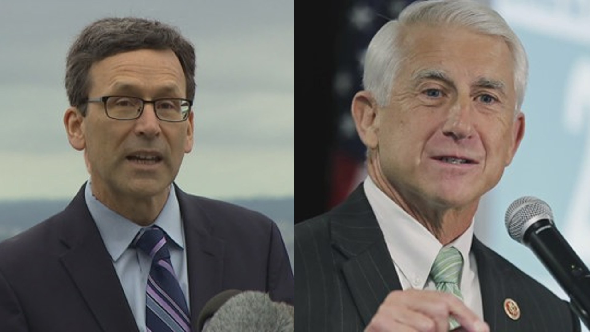 Bob Ferguson and Republican challenger Dave Reichert are well ahead following an initial ballot count on Aug. 6.