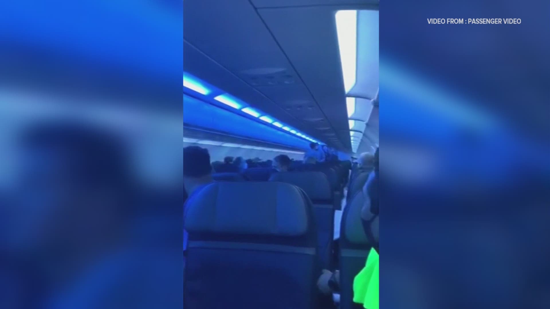 A flight from Sea-Tac Airport to Chicago was forced to return to Sea-Tac after a passenger became aggressive and threatened to kill everyone on board.