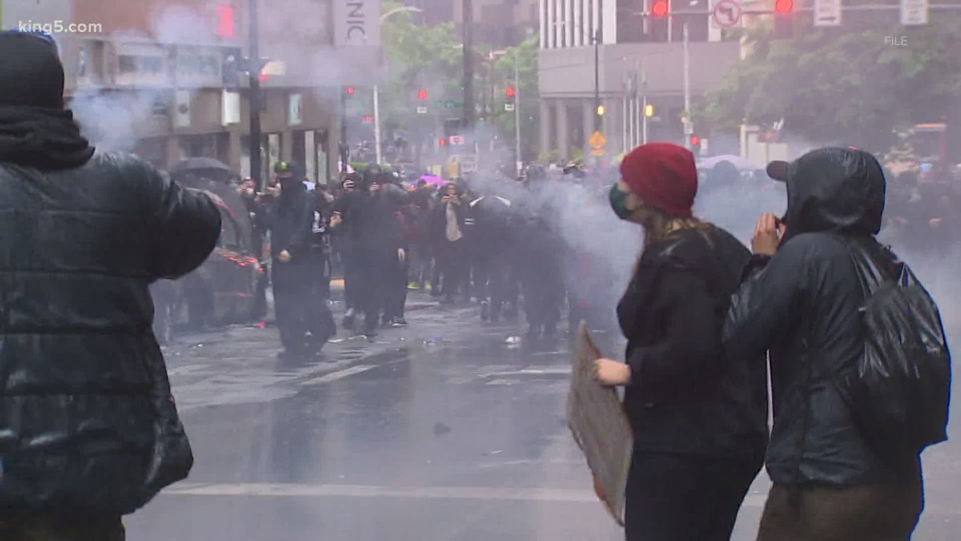 At least a dozen protesters have filed claims with the city of Seattle, King County and Washington state over excessive police force during George Floyd protests.