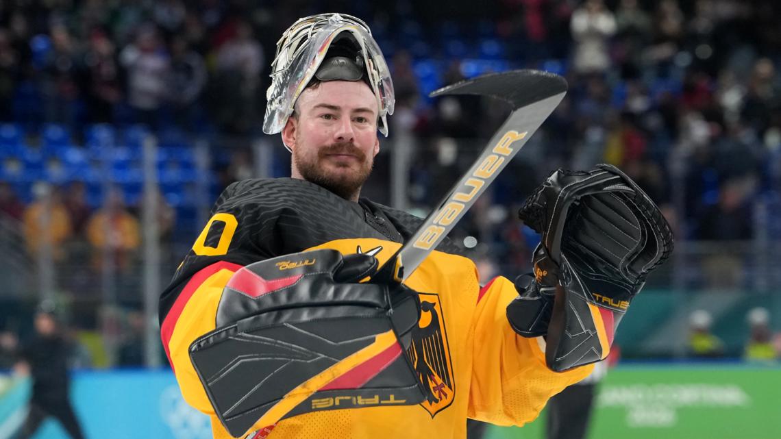 Philipp Grubauer makes Olympic Games debut for Germany