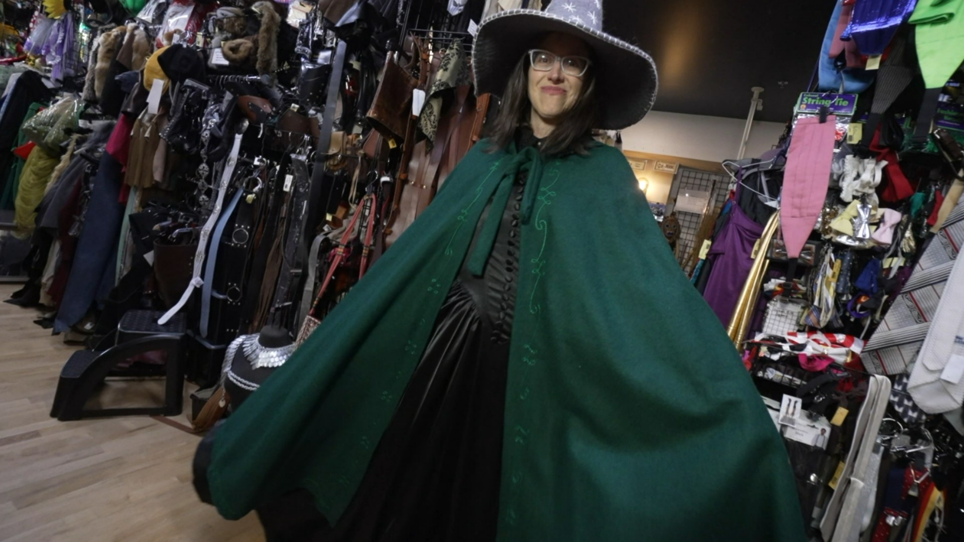Redmond's "A Masquerade" has been providing stage-worn and handcrafted clothing and props for 24 years. #k5evening