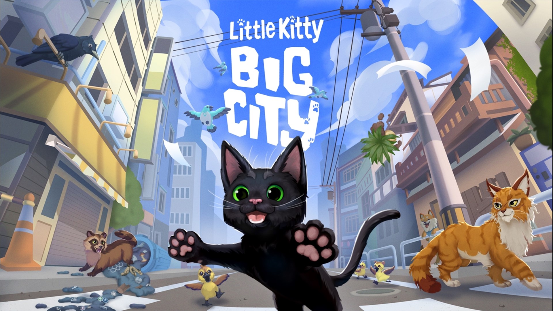 Little Kitty, Big City is an upcoming video game that invites you to play as an adorable cat! #k5evening