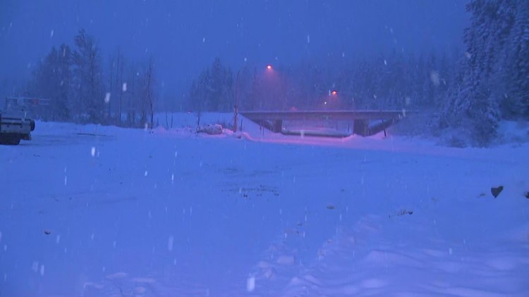 Heavy mountain snow will cause pass disruptions late Tuesday