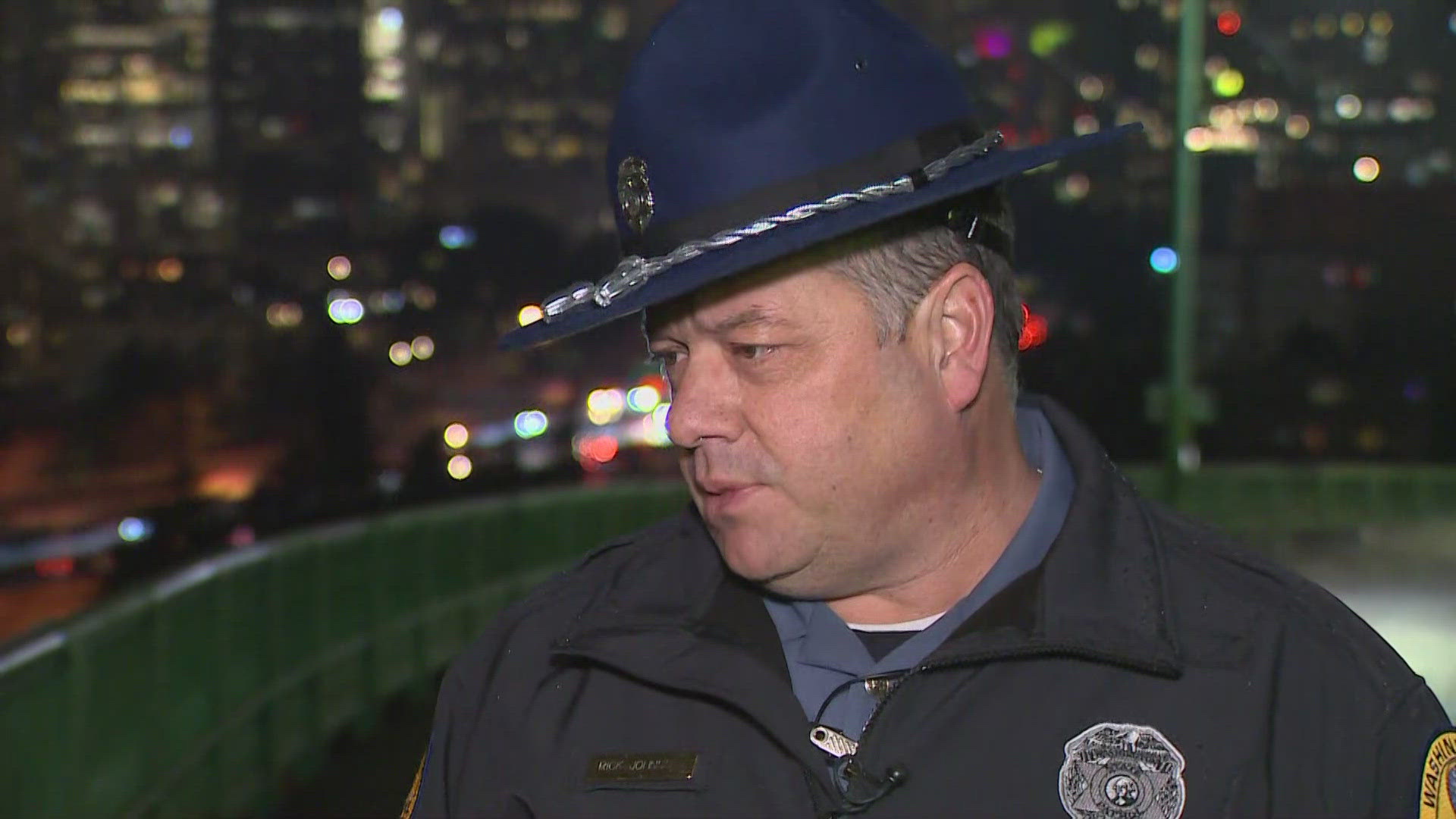 Trooper Rick Johnson talks about increased patrols going on as WSP looks for impaired and speeding drivers over the holiday week