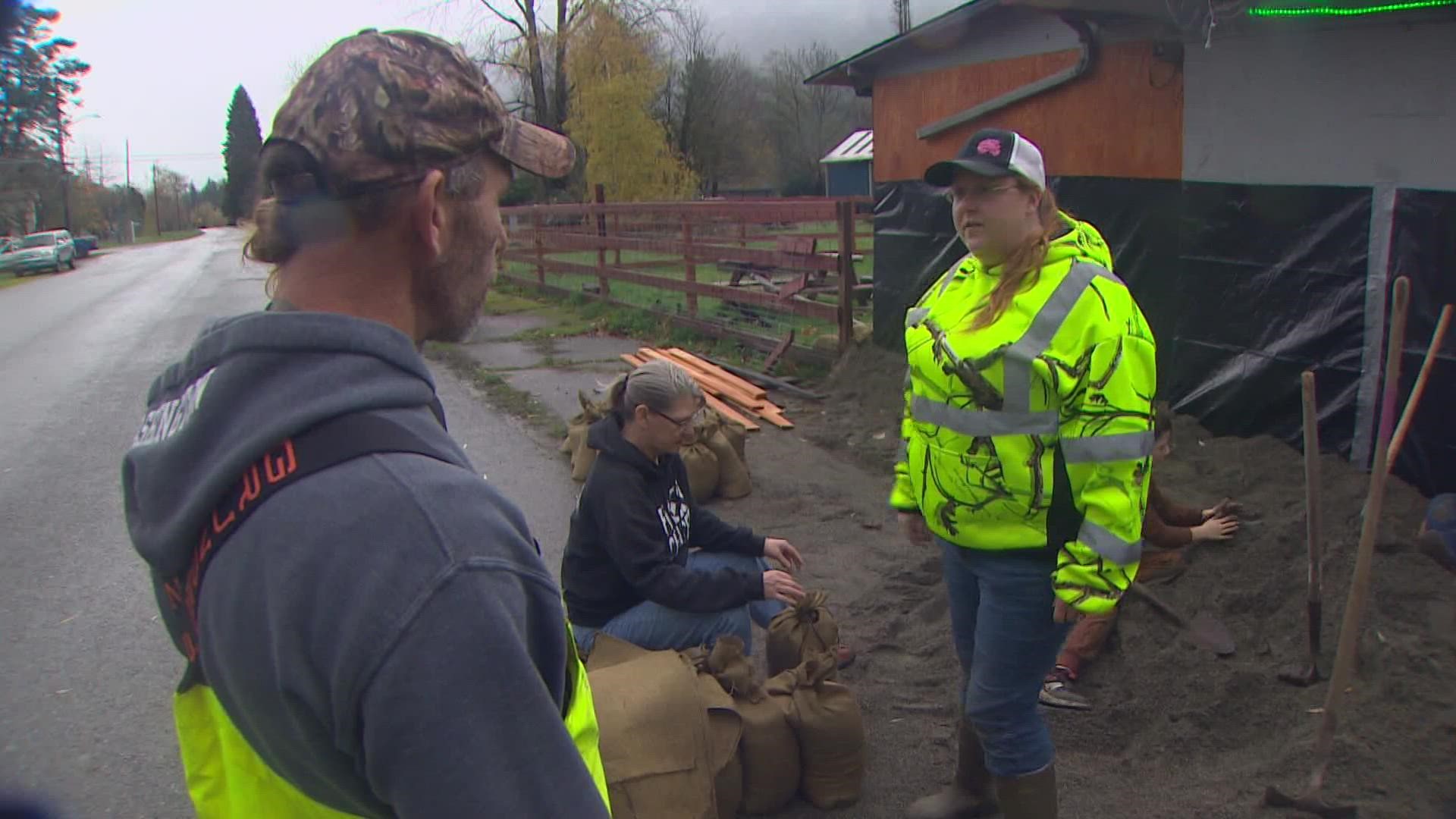 Flooding is not uncommon in Hamilton where residents were busy working to save homes and businesses Sunday.