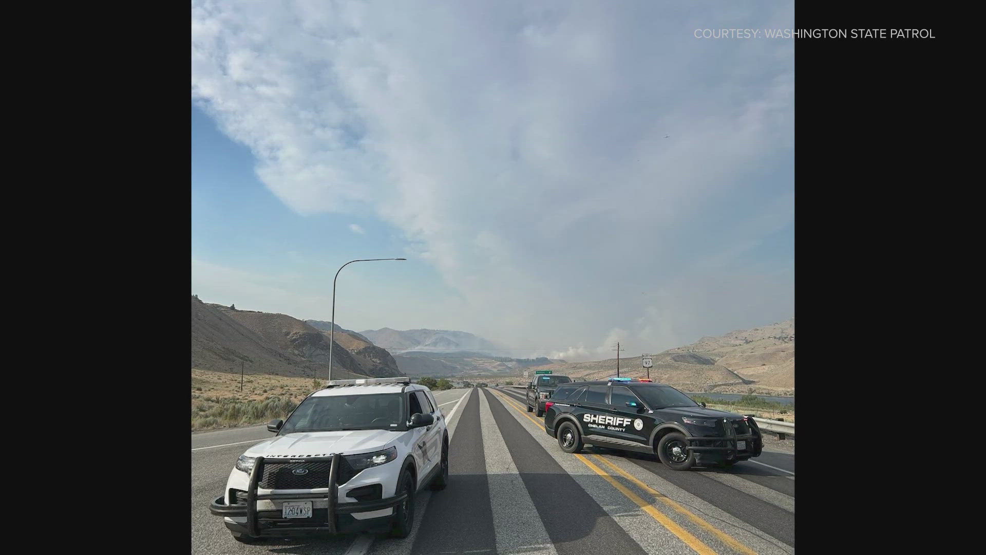 The fire is approximately 2,000 acres and growing, according to the Washington State Fire Marshal's Office. 