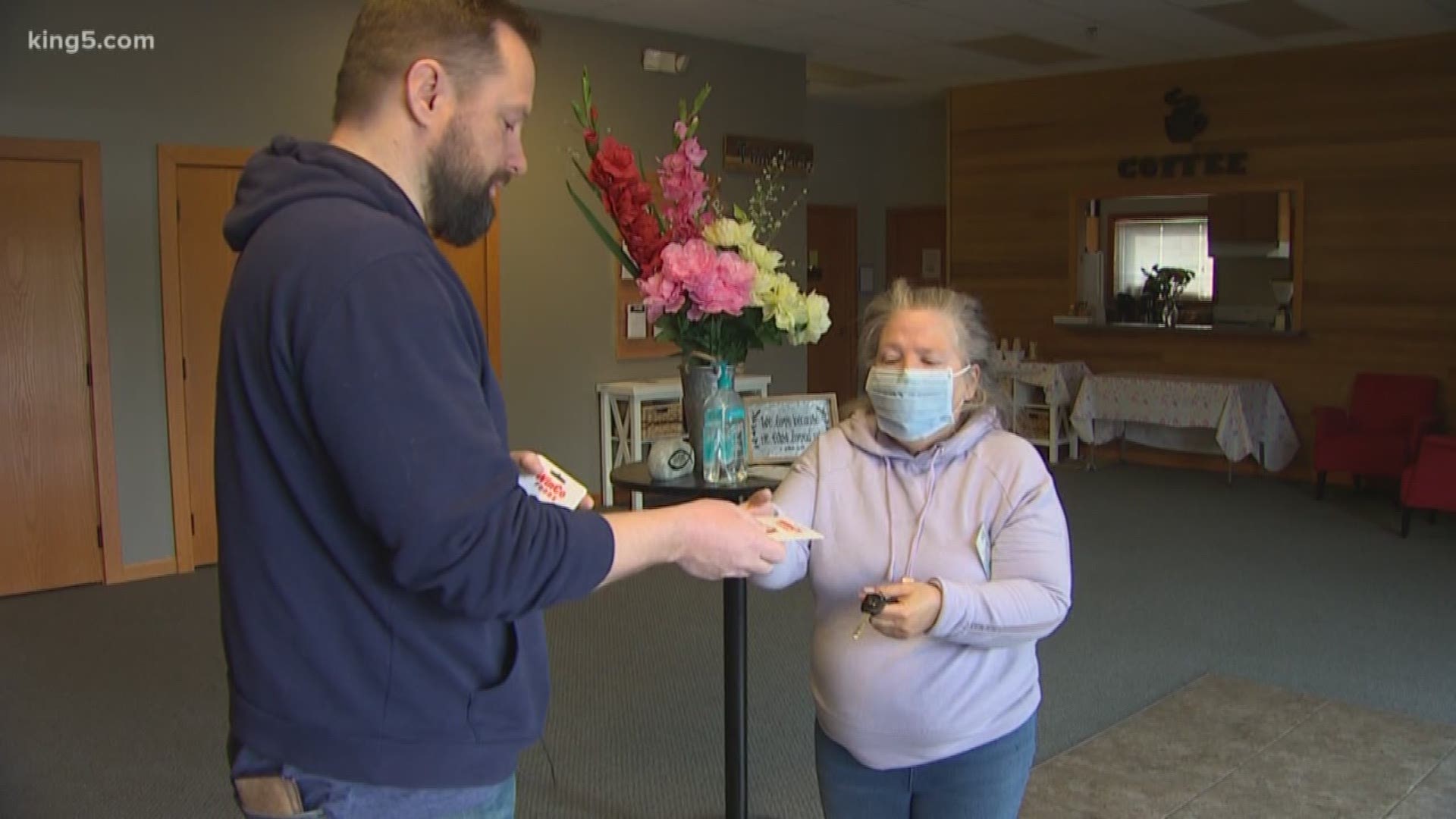 The pastor is collecting things like grocery gift cards, toilet paper and other supplies to hand-deliver to families impacted by the coronavirus.