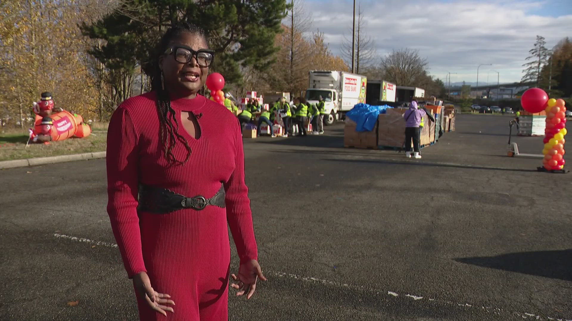 Eloise's Cooking Pot Food Bank has seen an increase in need since the pandemic. Their owner said they give out around 1.5 million pounds of food each month.