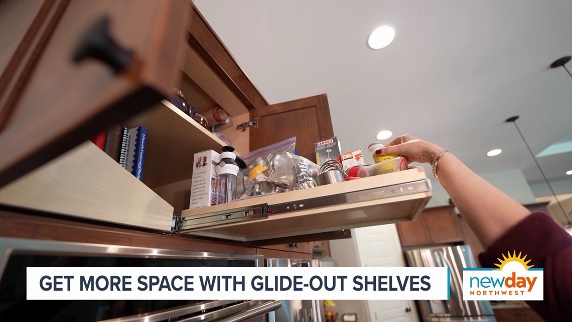 Kitchen Storage and Organization with ShelfGenie Glide-out Drawers