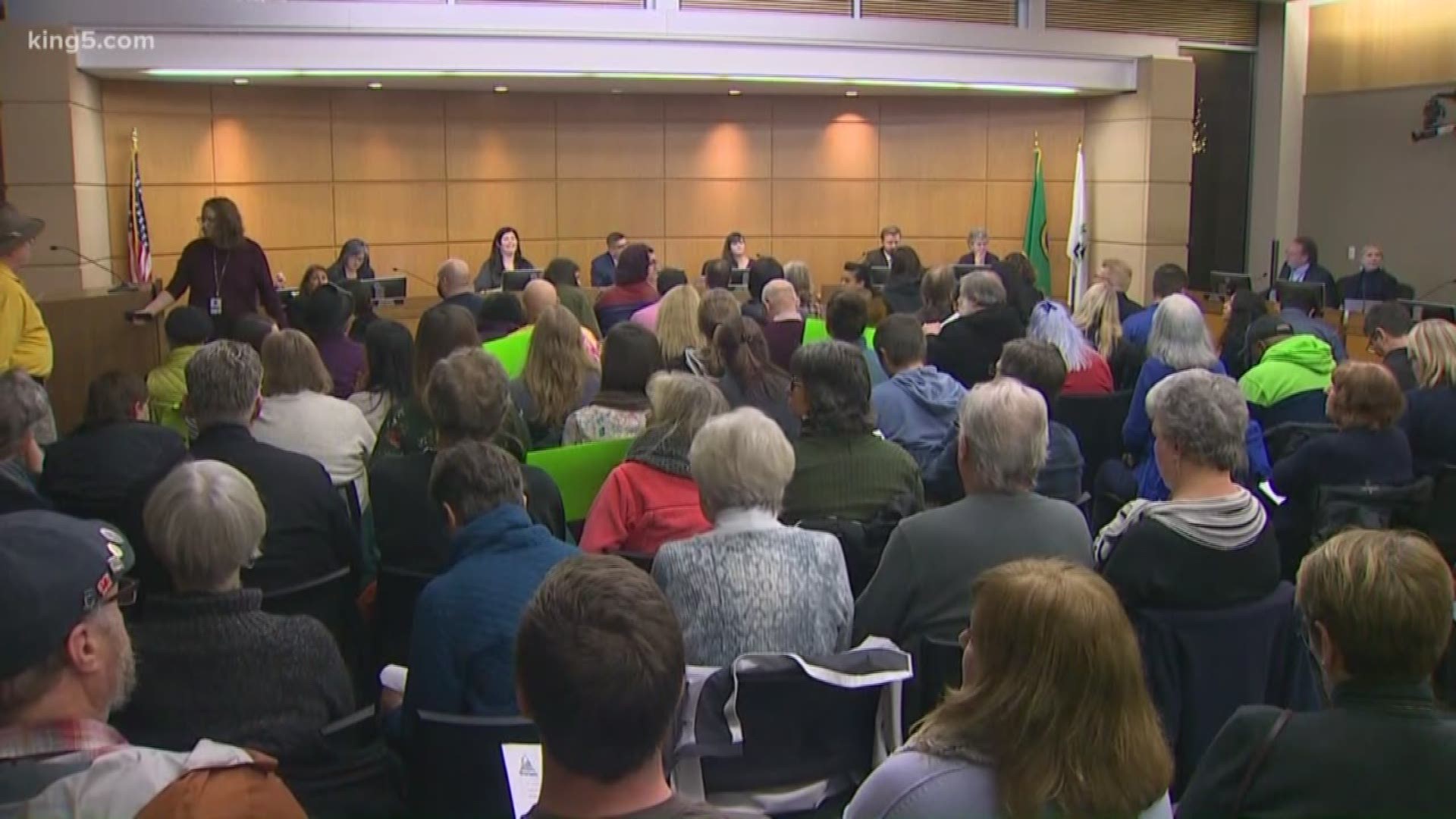 The Burien City Council voted to delay Annex evictions and begin testing for asbestos.