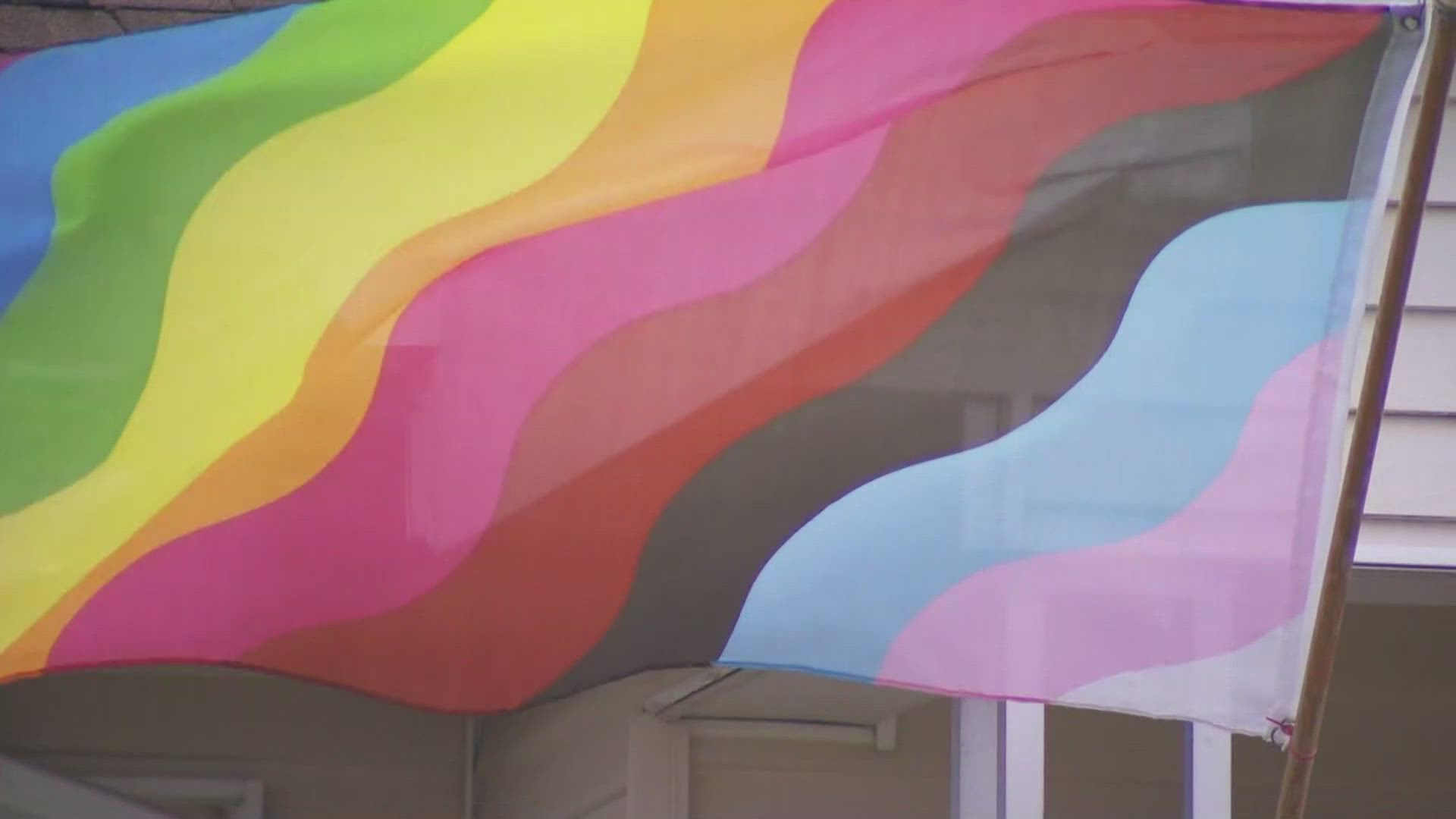 Detectives are investigating nine Pride flag thefts this month.