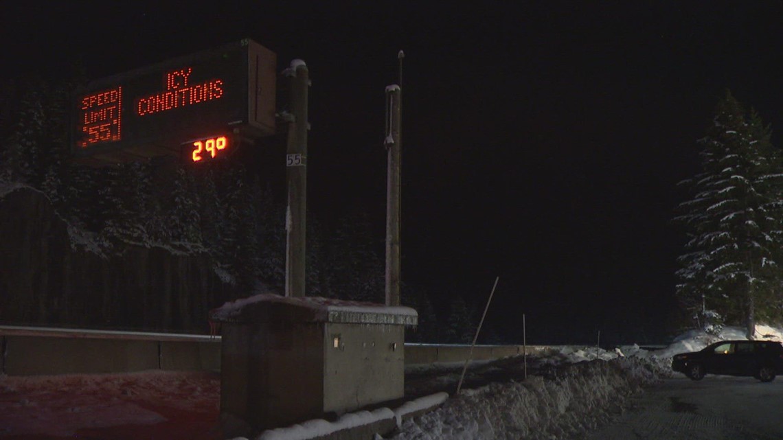 Low temperatures, snow chances hit mountain passes, lowlands this week