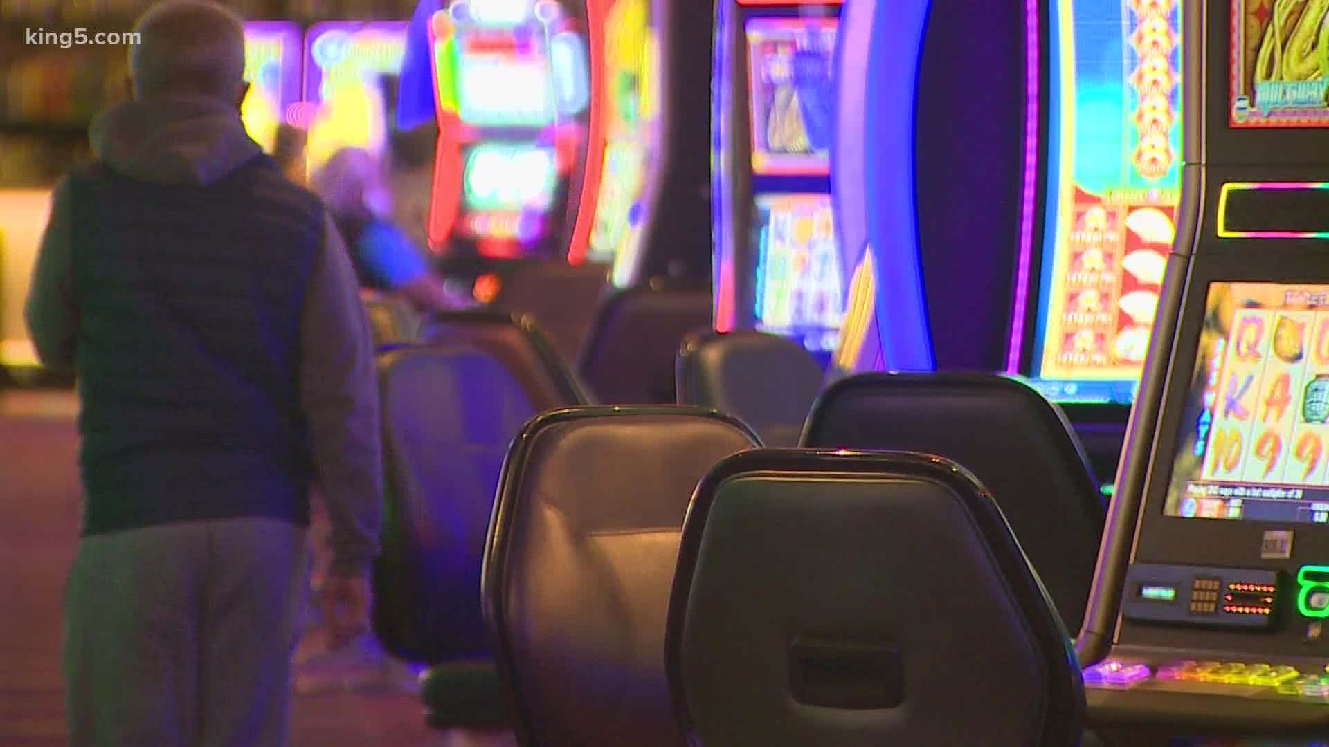 Other casinos in Washington, including Muckleshoot and Quinault Beach, are also opening this week. Several other casinos opened earlier this month.