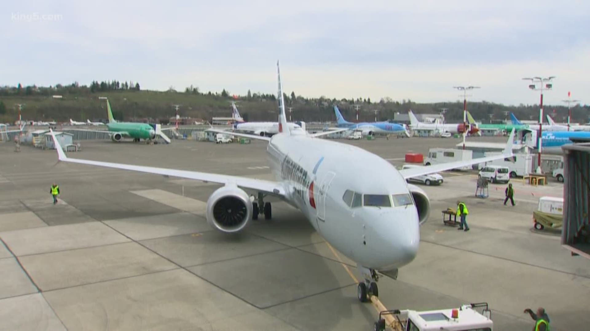 We hear from the CEO of one of the nation's largest airlines that had to pull its MAX's out of service. KING 5's Aviation Specialist Glenn Farley has more.