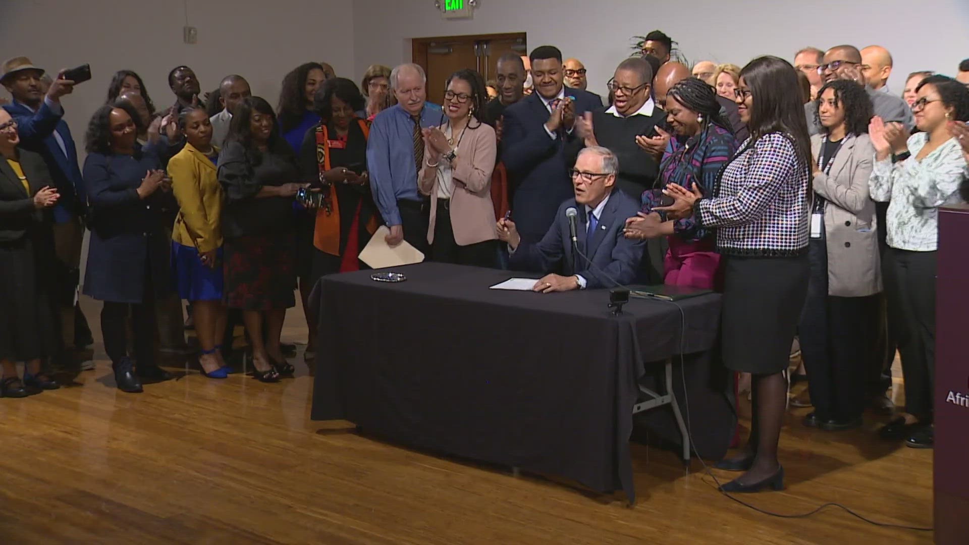 Gov. Jay Inslee signed 10 bills Monday aimed at taking steps toward solving what the governor calls a housing crisis.