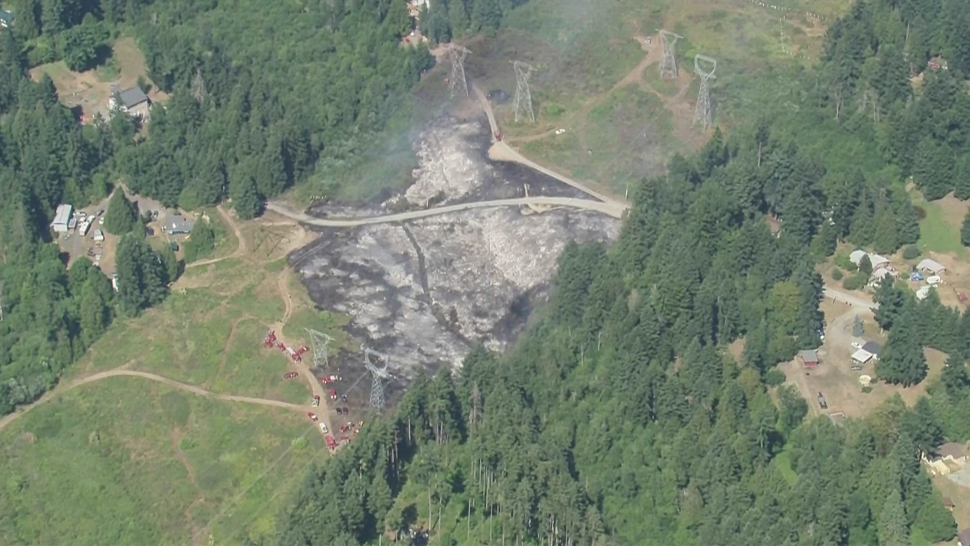 Pierce County Sheriff's Office Sgt. Darren Moss says the power outage could impact customers from Maple Valley all the way to Olympia and Tacoma.