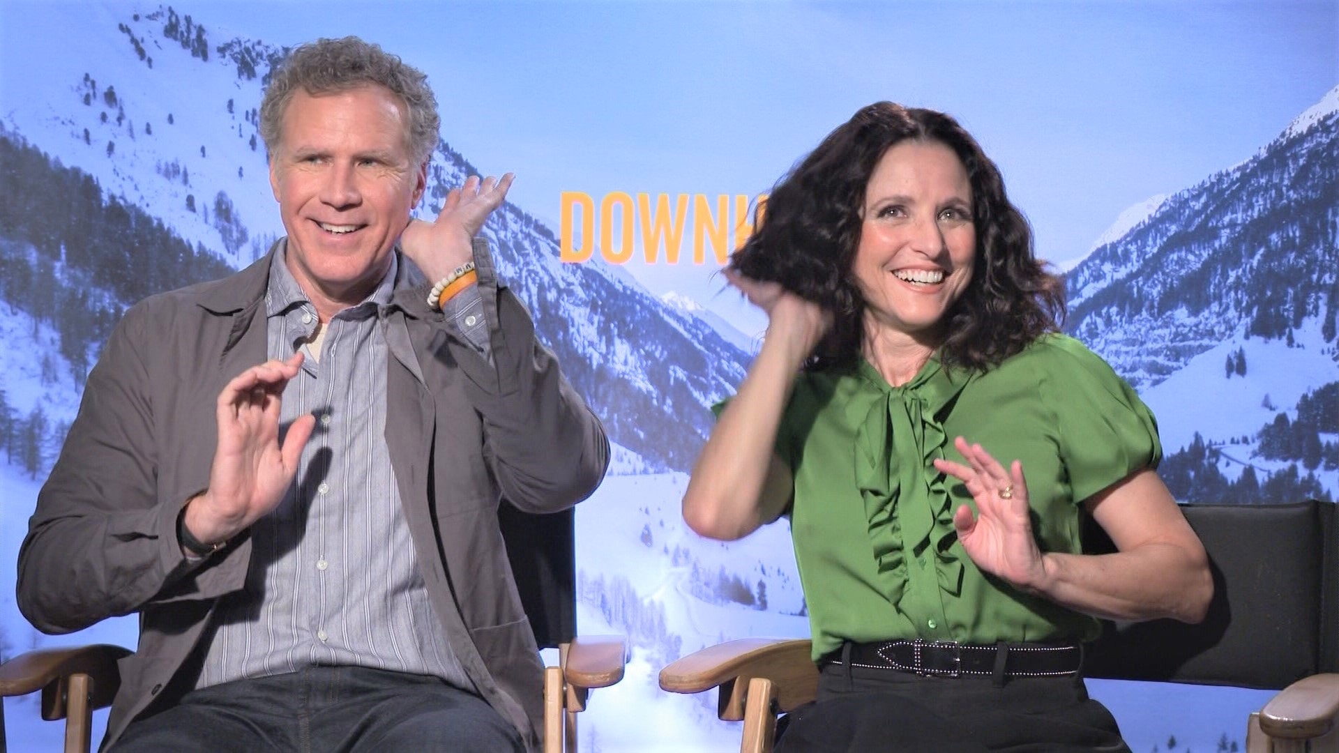 Julia Louis-Dreyfus, Will Ferrell, Zach Woods and Zoë Chao star in the new comedy. Travel and accommodations by Searchlight Pictures.