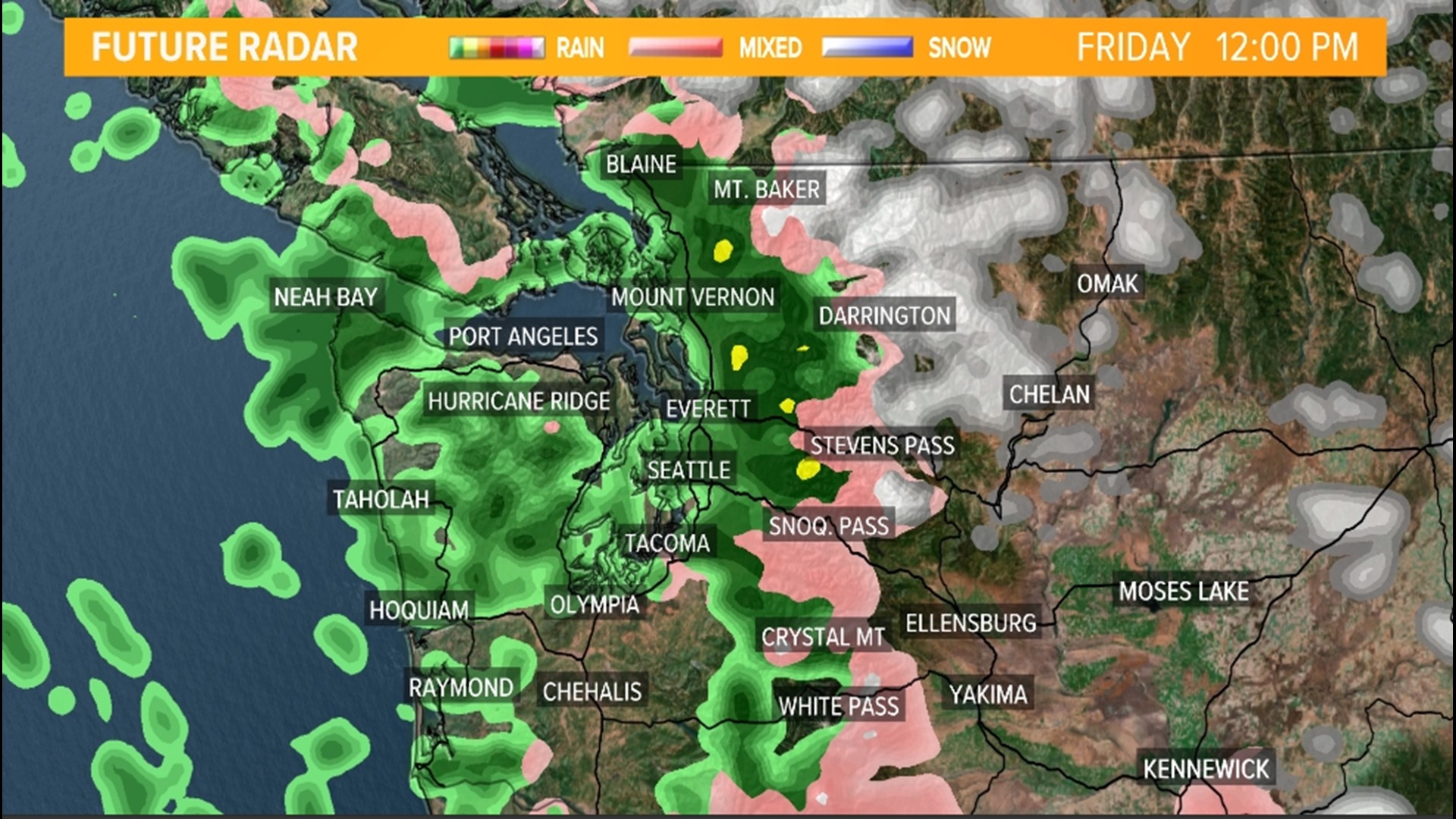 Freezing rain, snow on way to western Washington Thursday night | king5.com