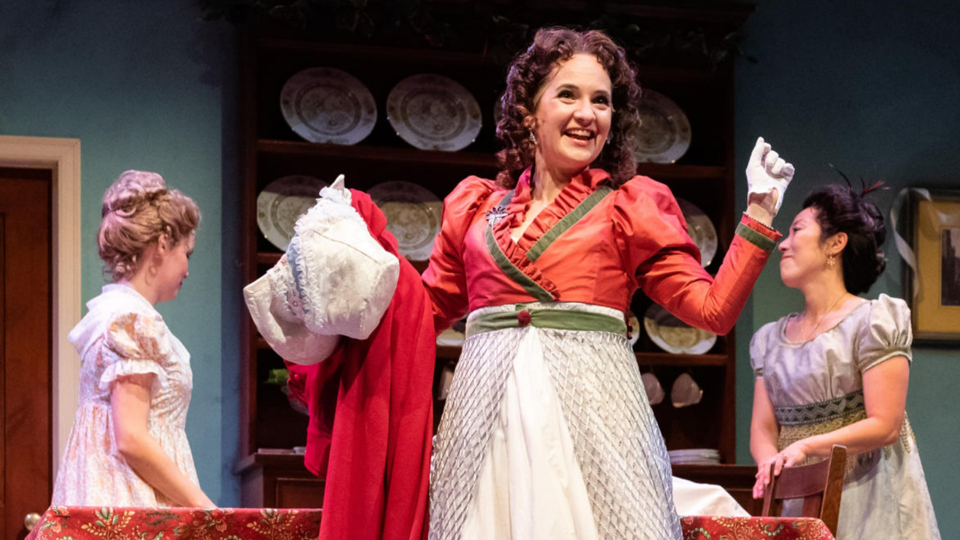"The Wickhams: Christmas at Pemberley" is now onstage at the Taproot Theatre. #k5evening