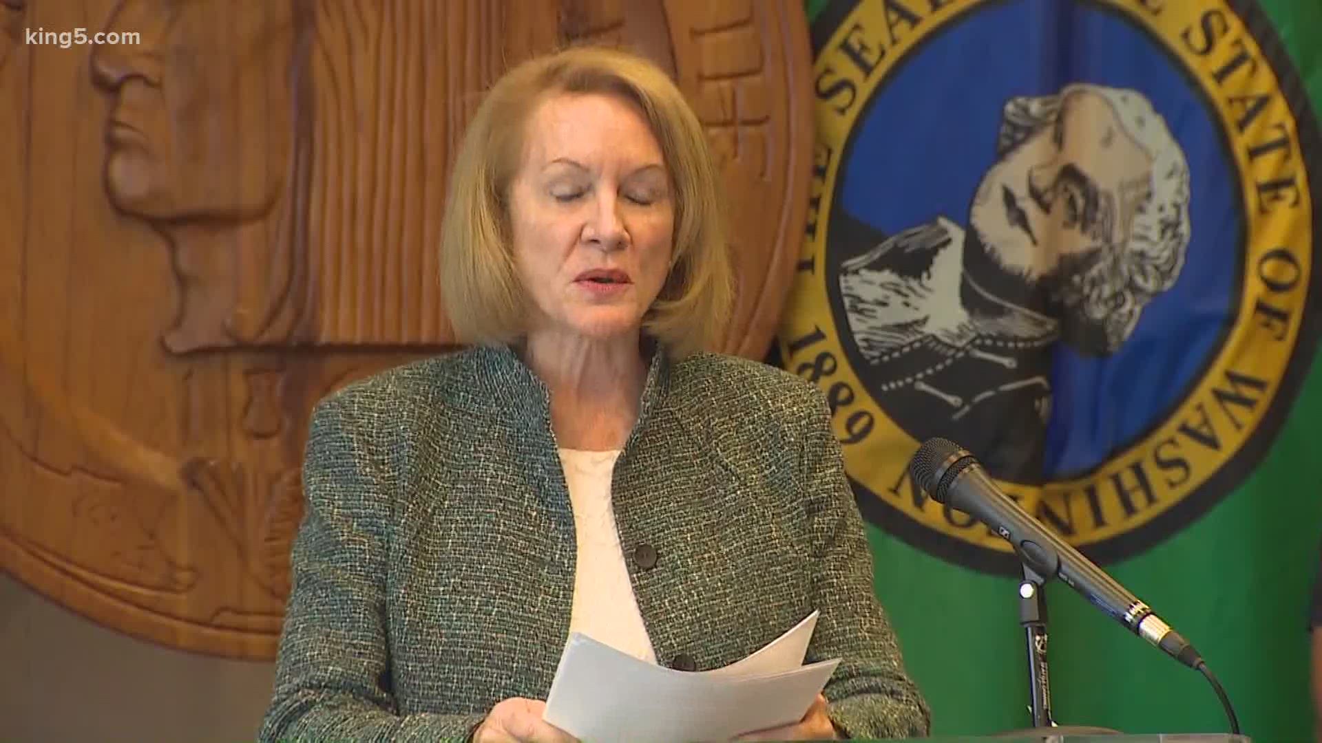 Mayor Jenny Durkan says Seattle police will stop using tear gas for the next thirty days.