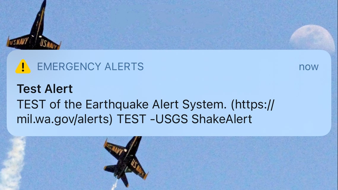 Early warning system test