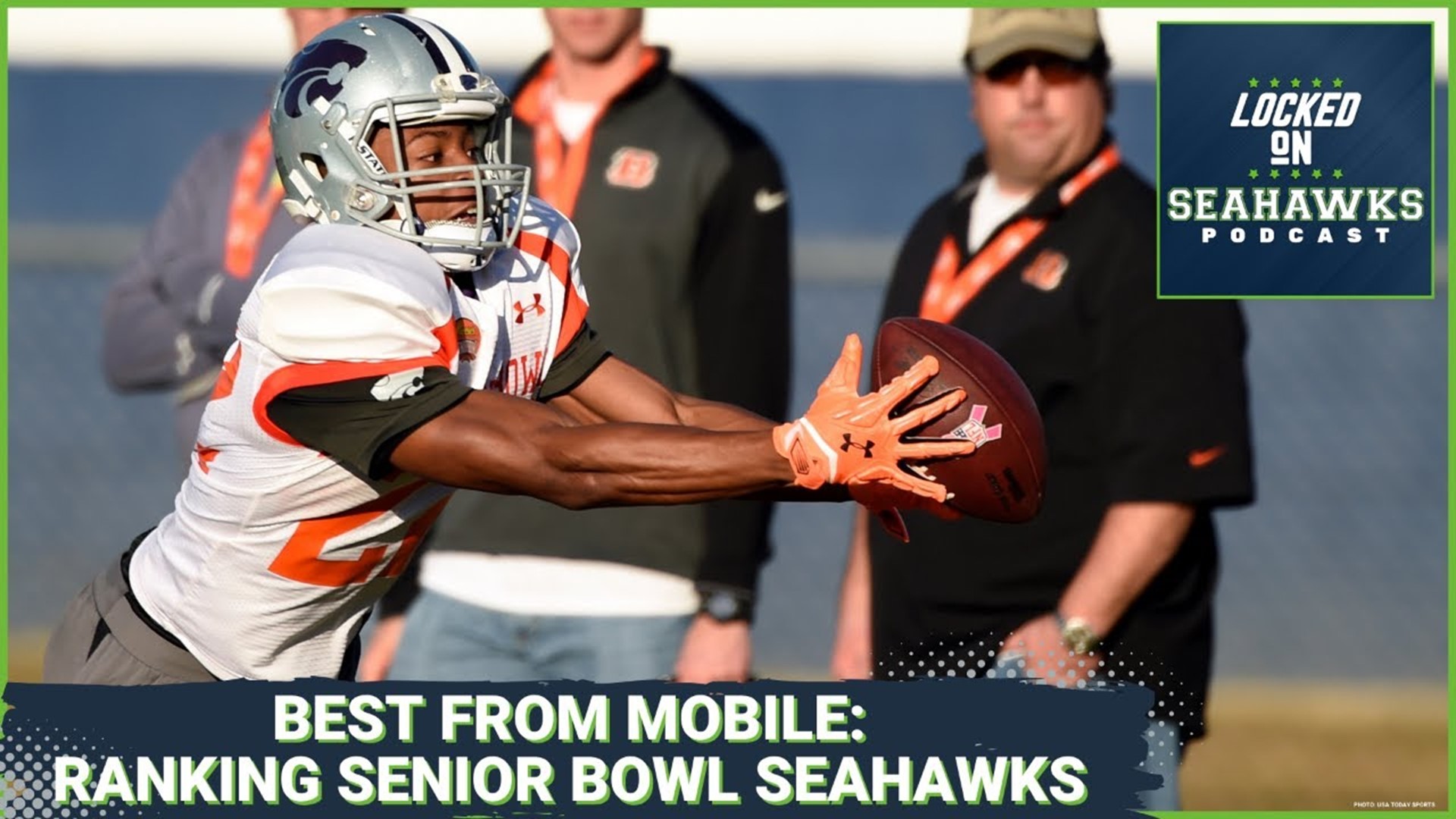 Host Corbin Smith looks back at Seattle's best Senior Bowl draft picks over the years, including landing two future Hall of Famers in 2012, and more.