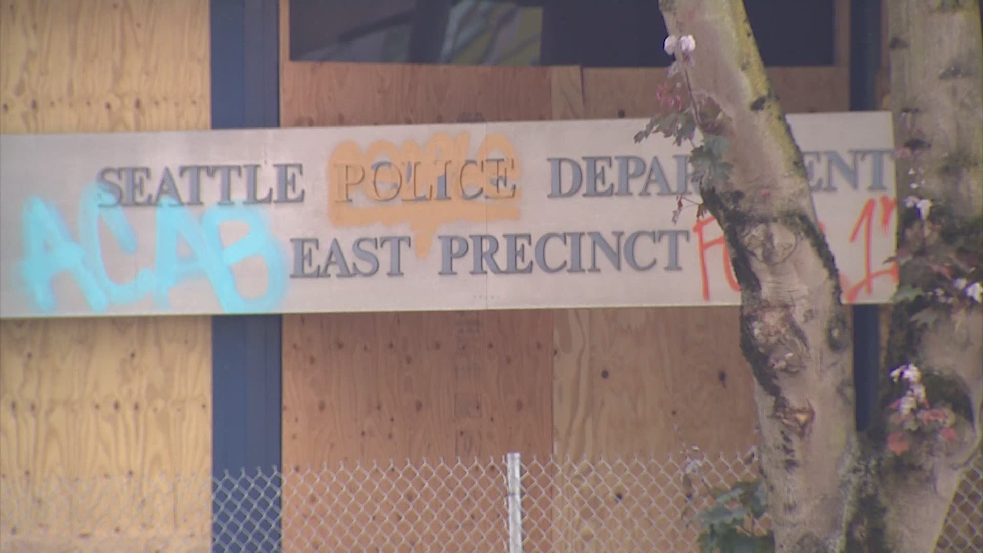 It's been a year since Seattle police abandoned the East Precinct in the Capitol Hill neighborhood.