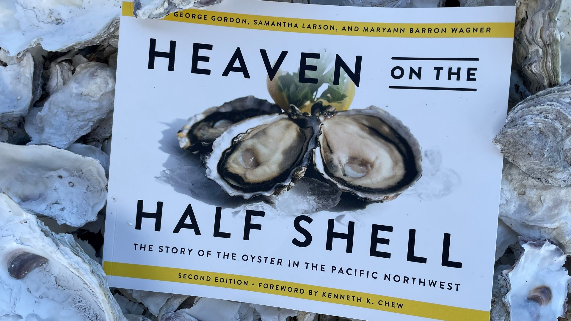 Oyster feast at Hama Hama with the the folks behind new book.