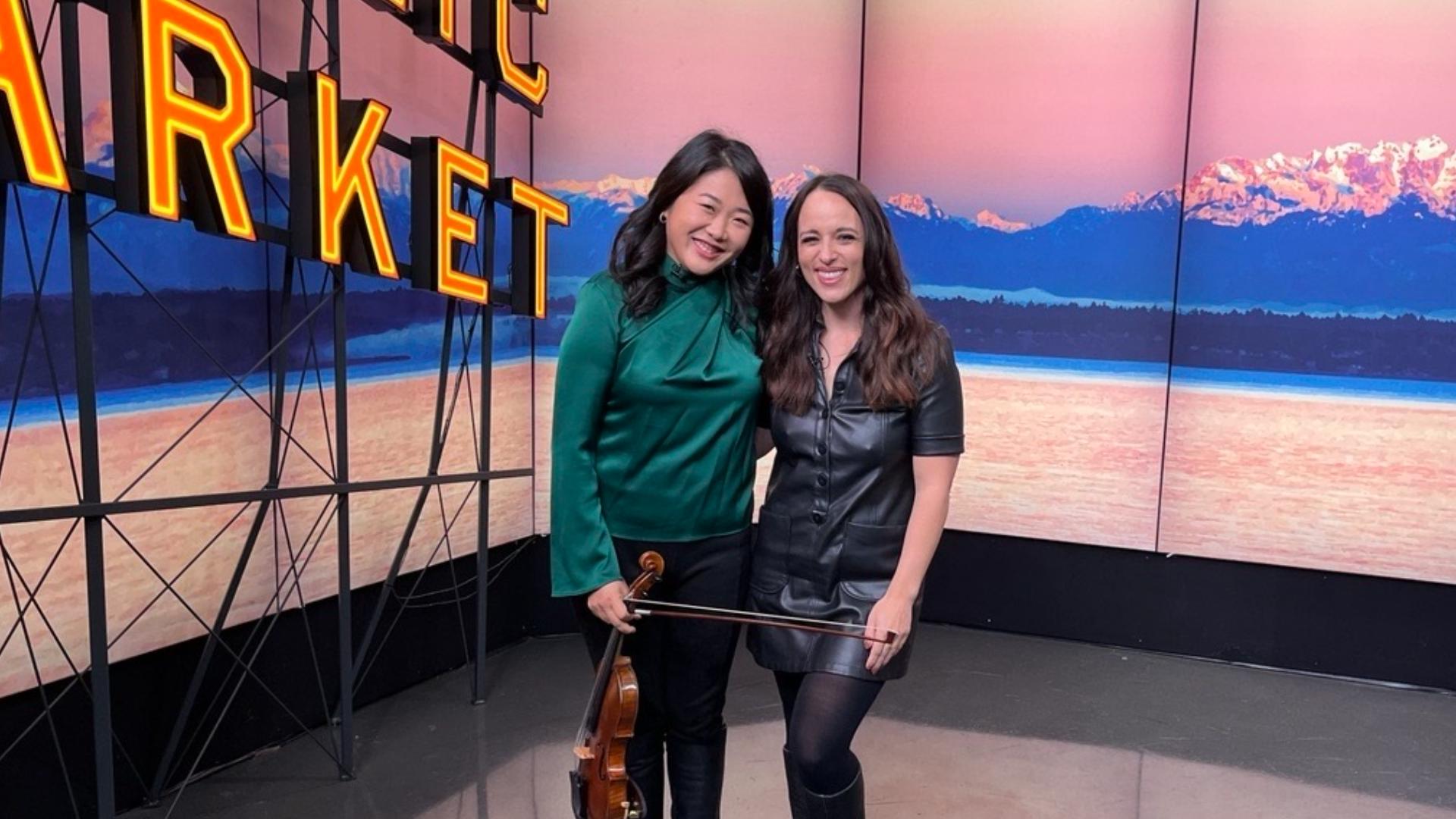 Kristin Lee, Artistic Director of Emerald City Music, performs a piece from her brand new album "American Sketches." #newdaynw