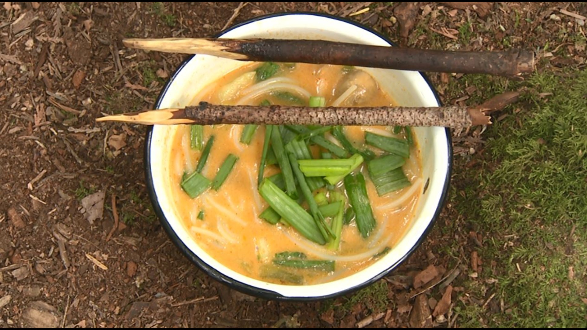 Trade beanie weenies and s'mores for Thai noodle bowls and chocolate fondue. #k5evening