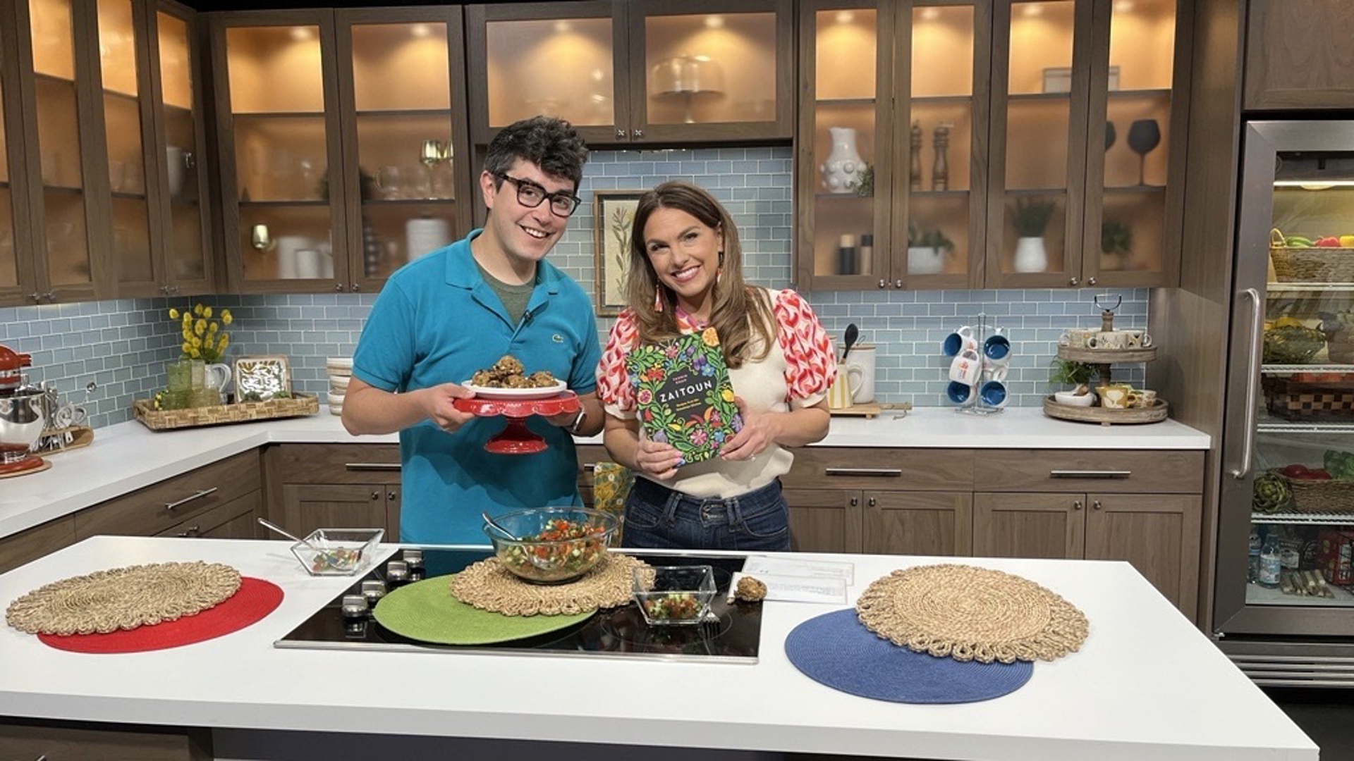 Executive Producer Joseph Suttner talks with Amity about his new cookbook club and tries making a few new recipes. #newdaynw