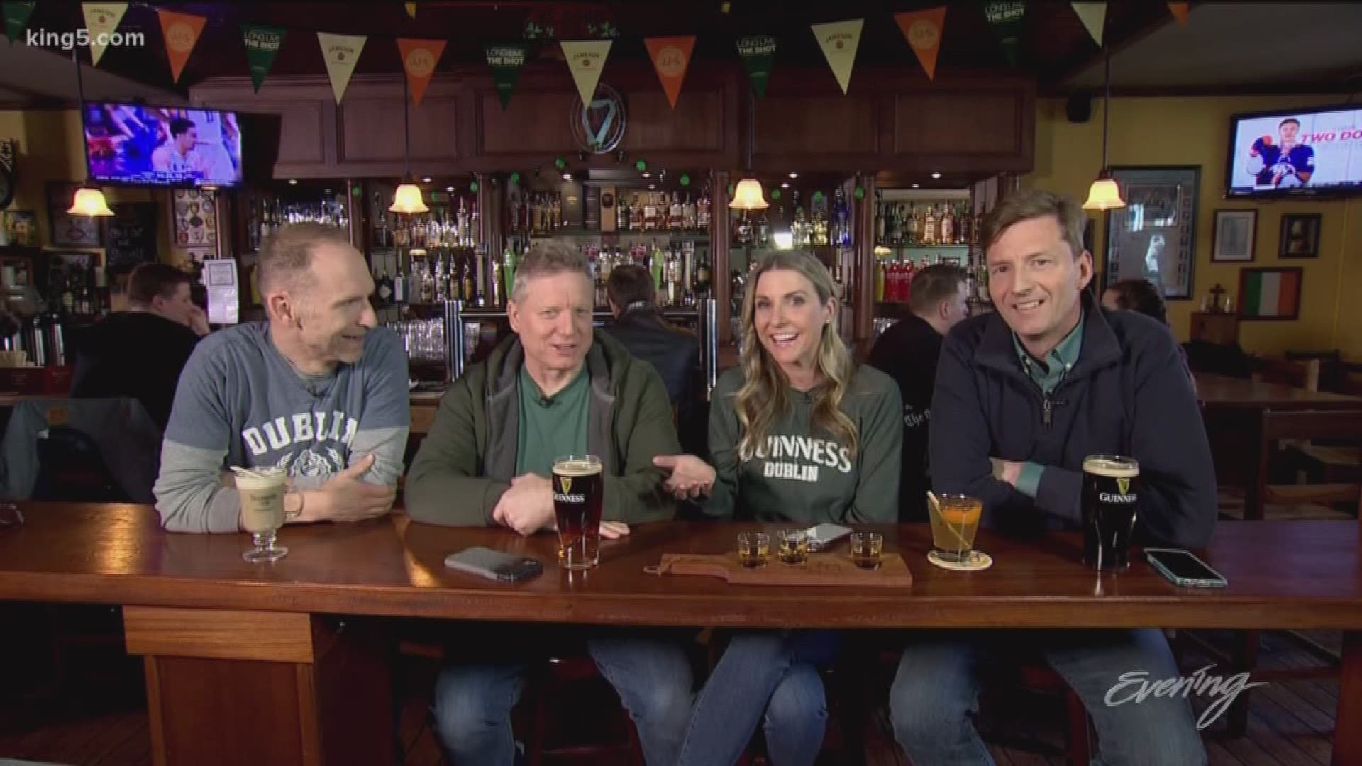 Kim, Jim, Saint, and Michael host from Everett's The Irishmen pub.  FEATURING:  Field Trip Friday: Urban Sprouts, a tour of Dublin, Ireland, all about Aulani, a Disney Resort and Spa, and Portland's Acrobritt wows at the Moisture Festival.